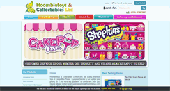 Desktop Screenshot of hoombletoys.com